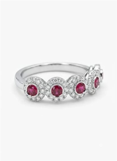 Ring De Leonardis Gioielli Woman in White Gold 134839 - 134839